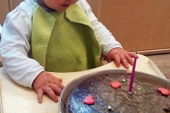16-plus de flamme! mais un bon gateau!